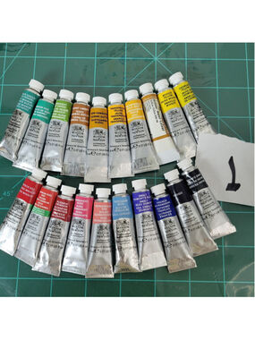 Winsor & Newton Professional Artist Watercolor Paint Lot Of 20/ 5ml NEW